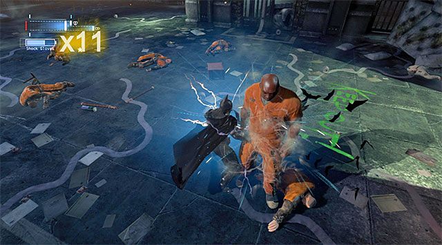 Rękawice przydadzą ci się też do pozbycia się najtrudniejszego przeciwnika - Powstrzymaj Jokera #2 - blok więzienny B - Batman: Arkham Origins - poradnik do gry