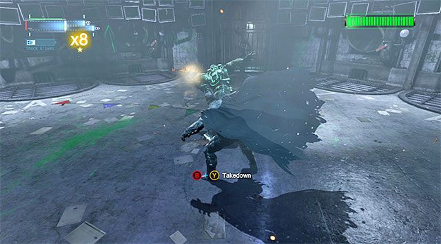 Nie zapominaj o wciśnięciu na koniec właściwej kombinacji przycisków - Pokonaj Banea #2 - Batman: Arkham Origins - poradnik do gry
