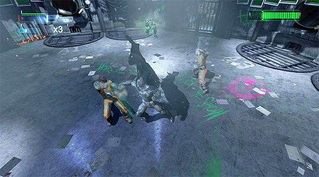 Atakuj pomocników Banea żeby szybciej naładować rękawice Batmana - Pokonaj Banea #2 - Batman: Arkham Origins - poradnik do gry