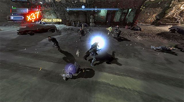 Mordercę najlepiej zostawić sobie na koniec, początkowo rozprawiając się z jego obstawą - Sprawa 1224-8 - Awantura w Mili Rozrywki - Batman: Arkham Origins - poradnik do gry