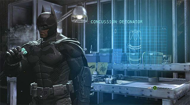 Nowy gadżet - Zabierz detonator ogłuszeniowy z jaskini Batmana - Batman: Arkham Origins - poradnik do gry