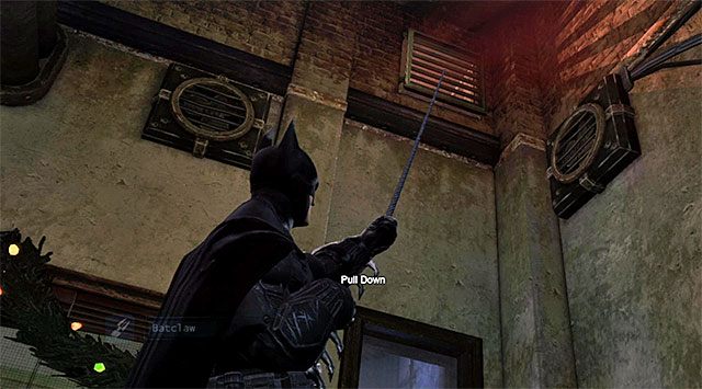Kratka szybu wentylacyjnego - Uzyskaj dostęp do serwerów policji - boczne pomieszczenia - Batman: Arkham Origins - poradnik do gry