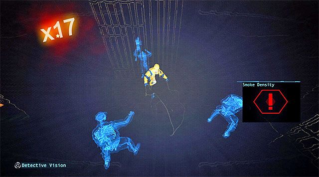 Warto zaatakować strażników więziennych z zaskoczenia - Zabierz zakłócacz z magazynu dowodów - Batman: Arkham Origins - poradnik do gry