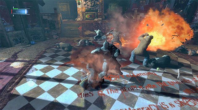 Unikaj odnoszenia obrażeń w wyniku ataków Anarkyego - Anarky - Batman: Arkham Origins - poradnik do gry