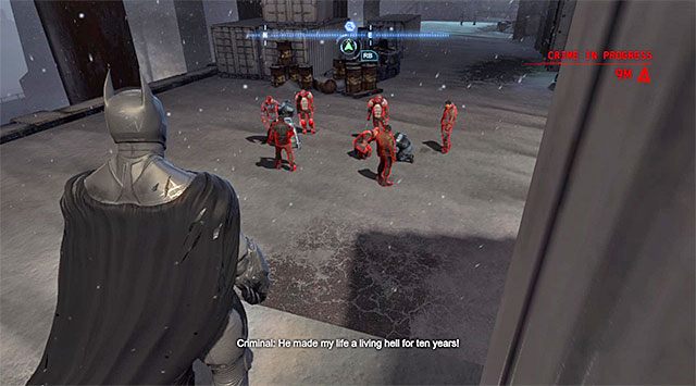 Przykładowe przestępstwo w toku - atak na policyjny patrol - Przestępstwa w toku (Crime in Progress) - Batman: Arkham Origins - poradnik do gry