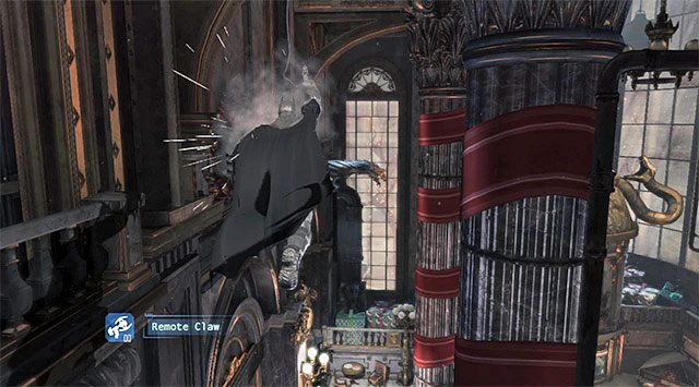 Tak jak zawsze korzystaj z punktów obserwacyjnych - Przedostań się do pomieszczenia ochrony - Batman: Arkham Origins - poradnik do gry