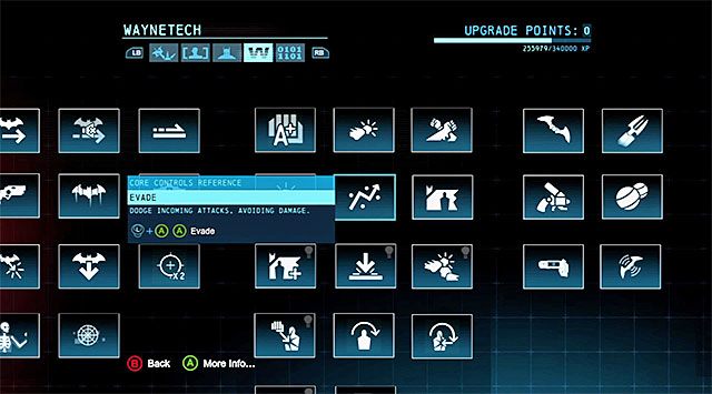 Okno głównych elementów sterujących - Główne elementy sterujące - Batman: Arkham Origins - poradnik do gry