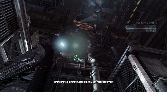 Zlokalizuj interaktywną krawędź - Dotarcie do apartamentu Jokera - zachodnia wieża - Batman: Arkham Origins - poradnik do gry