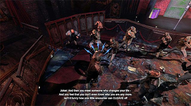 Musisz wyeliminować wszystkich przeciwników - Spotkanie z panią psycholog - Joker - Batman: Arkham Origins - poradnik do gry