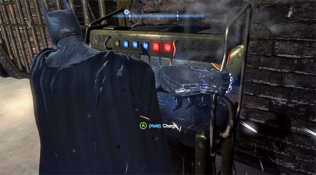 Musisz użyć rękawic na generatorze - Czarna Maska (Black Mask) - Batman: Arkham Origins - poradnik do gry