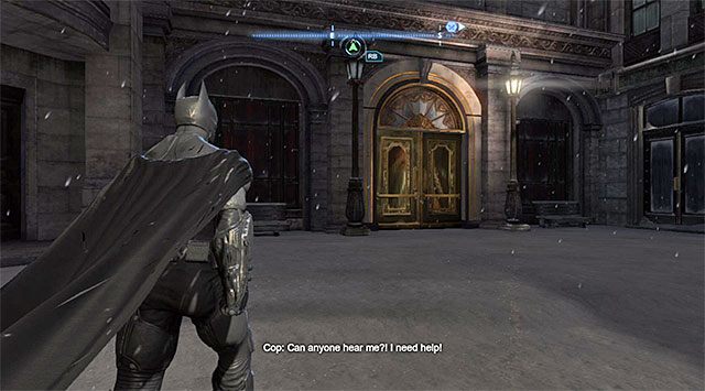 Policjant jest więziony w centrum handlowym - Shiva - Batman: Arkham Origins - poradnik do gry