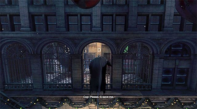 Rozwiń linę i przejdź po niej - Shiva - Batman: Arkham Origins - poradnik do gry