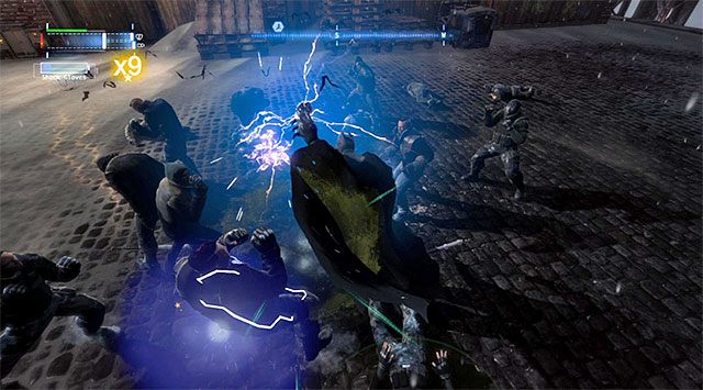 Pomagaj sobie koniecznie rękawicami elektrycznymi - Bird - Batman: Arkham Origins - poradnik do gry