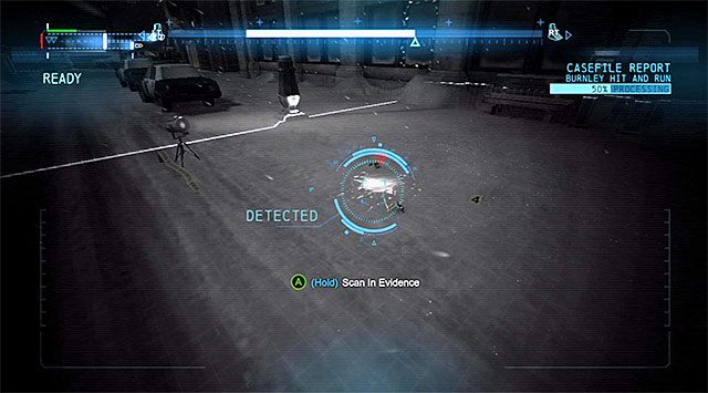 Ślad bardziej oddalony od zwłok - Sprawa 1224-5 - Napad w Burnley - Batman: Arkham Origins - poradnik do gry