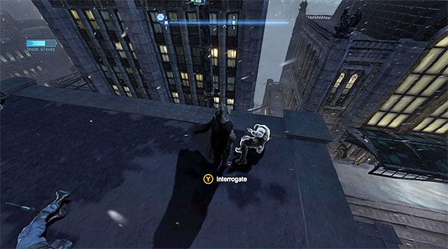 Musisz przesłuchać policjanta, który zamordował swojego kolegę - Sprawa 1224-5 - Napad w Burnley - Batman: Arkham Origins - poradnik do gry