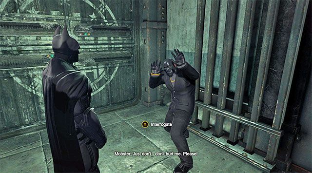 Musisz przesłuchać jednego z gangsterów - Zlokalizuj Komisarza Loeba - Batman: Arkham Origins - poradnik do gry