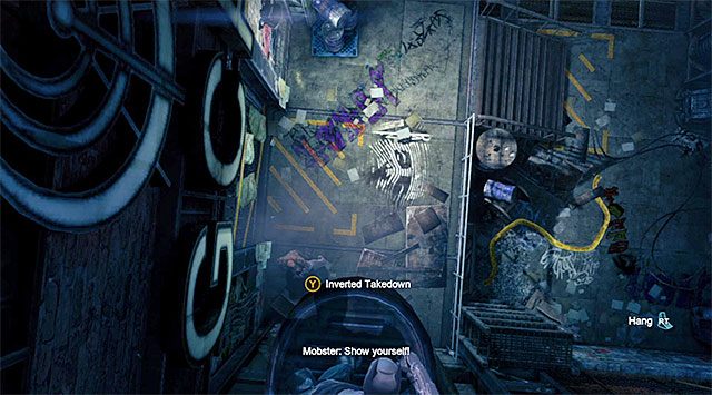 Musisz znaleźć się nad gangsterem z zakładnikiem - Wyłącz sygnał zakłócający - Batman: Arkham Origins - poradnik do gry