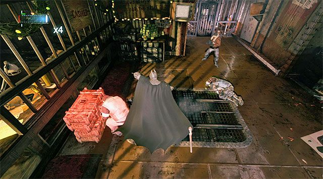 Powstrzymuj wrogów przed zabieraniem nowych broni ze skrzyń - Zlokalizuj Pingwina - Batman: Arkham Origins - poradnik do gry