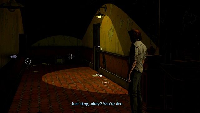 Z mieszkania dochodzą niepokojące głosy - Disturbance | Epizod 1 - Faith | The Wolf Among Us - The Wolf Among Us - sezon 1 - poradnik do gry