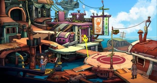 Niestety, efekt operacji Doktorka okaże się niezadowalający - Dogadaj się z Wielmożną Goal | Chaos on Deponia - Chaos on Deponia - poradnik do gry