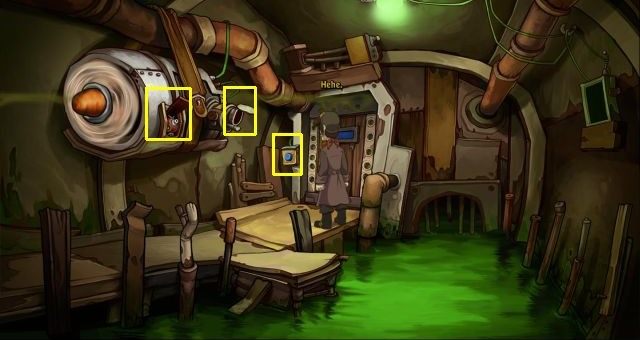 Wróć do Porta Fisco i wejdź do kanałów - Zainstaluj przekaźnik na wieży radiowej | W pogoni za Goal | Chaos on Deponia - Chaos on Deponia - poradnik do gry