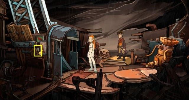 Dwunasty i ostatni również umiejscowiono na Wyspie Paczaj - przy wieży radiowej - Poradnik do gry - Puzzle | Chaos on Deponia - Chaos on Deponia - poradnik do gry