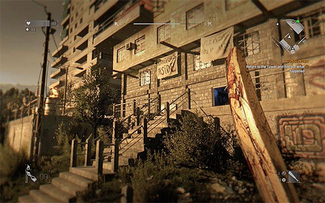 Wieża jest jedną z kilku większych siedzib ocalałych - Główne kryjówki i bezpieczne strefy w Dying Light | Świat gry - Dying Light - poradnik do gry