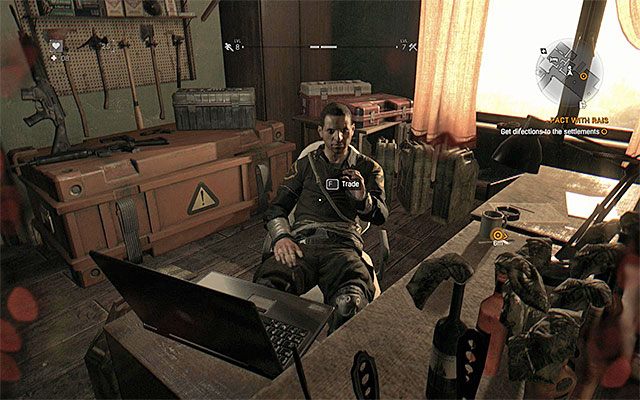 Przykładowy handlarz - Główne kryjówki i bezpieczne strefy w Dying Light | Świat gry - Dying Light - poradnik do gry