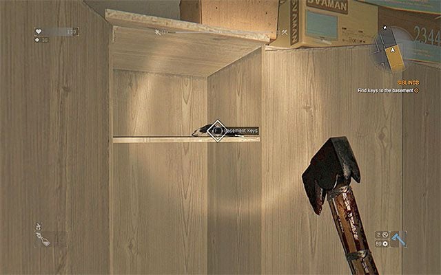 Miejsce odnalezienia kluczy - 5 - Rodzeństwo (Siblings) | Główne zadania - Slumsy | Solucja Dying Light - Dying Light - poradnik do gry