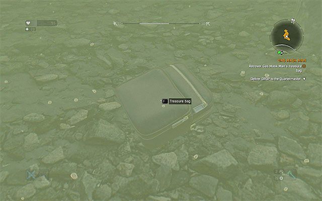 Miejsce odnalezienia torby ze skarbem - 5 - Człowiek w masce (Gas Mask Man) | Poboczne zadania - Slumsy | Dying Light - Dying Light - poradnik do gry