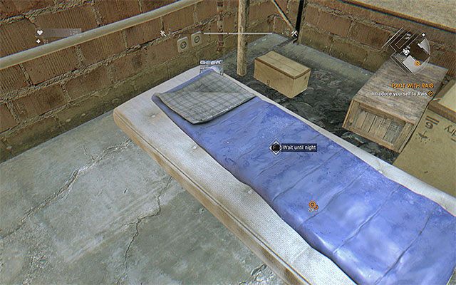 Dzięki skorzystaniu z łóżka szybko możesz zmienić porę dnia - Cykl dnia i nocy w Dying Light | Świat gry - Dying Light - poradnik do gry