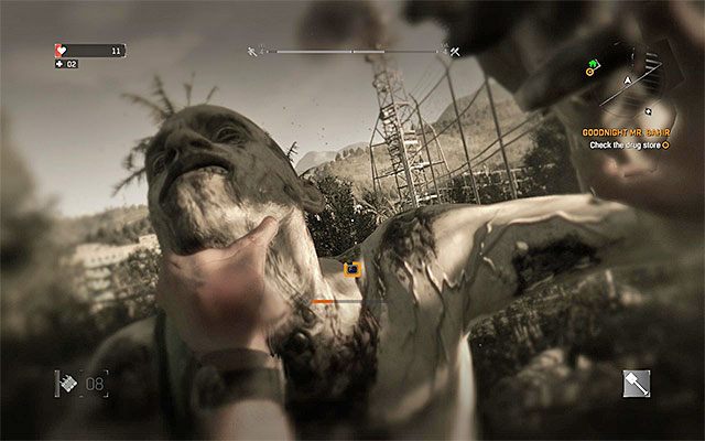 Postaraj się oswobodzić po tym jak zostaniesz złapany przez gryzącego zombiaka - Zarażeni napotykani za dnia w Dying Light | Rodzaje przeciwników - Dying Light - poradnik do gry