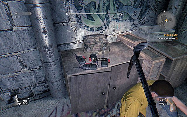 Zabierz ładunki wybuchowe zanim wyruszysz dalej - 10 - Malowanie ogniem (Public Face) | Główne zadania - Stare Miasto - Dying Light - poradnik do gry