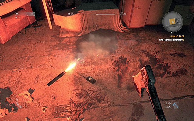 Miejsce odnalezienia detonatora - 10 - Malowanie ogniem (Public Face) | Główne zadania - Stare Miasto - Dying Light - poradnik do gry