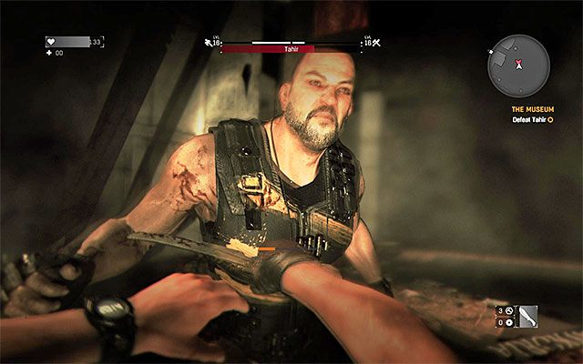 Wyprowadzaj szybkie ataki maczetą i często odskakuj do tyłu lub na boki - 12 - Muzeum (The Museum) | Główne zadania - Stare Miasto | Solucja Dying Light - Dying Light - poradnik do gry