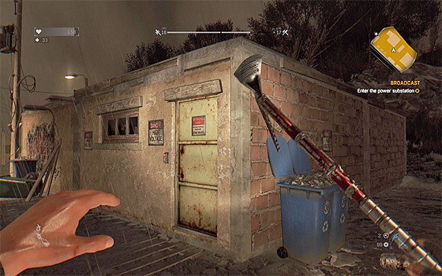 Miejsce gdzie musisz użyć karty dostępu - 13 - Tu Radio Harran (Broadcast) - część 2 | Główne zadania - Antena - Dying Light - poradnik do gry