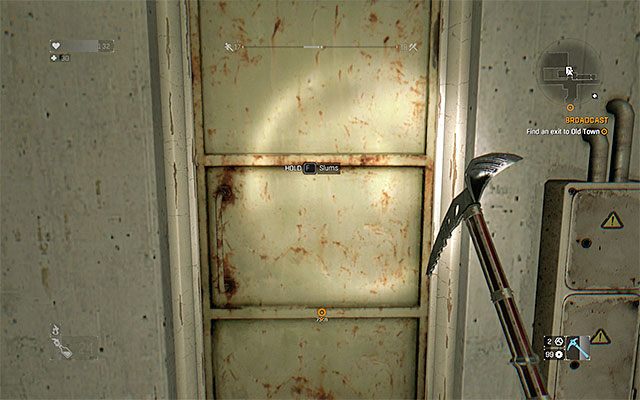 Alternatywne przejście do slumsów znajduje się w lokacji z anteną - 15 - Ewakuacja (Extraction) | Główne zadania - Stare Miasto #2 | Dying Light - Dying Light - poradnik do gry