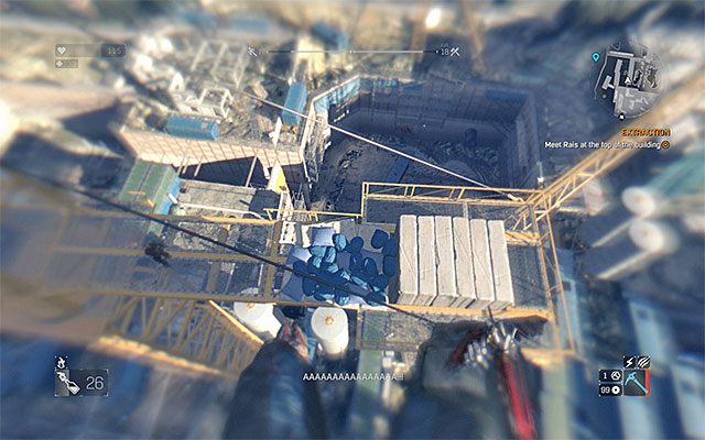 Musisz wylądować na niebieskich workach - 15 - Ewakuacja (Extraction) - część 2 | Główne zadania - Slumsy #2 | Dying Light - Dying Light - poradnik do gry