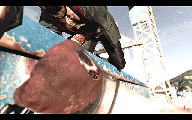 Zalicz ostatnią scenkę QTE żeby zabić Raisa - 15 - Ewakuacja (Extraction) - część 2 | Główne zadania - Slumsy #2 | Dying Light - Dying Light - poradnik do gry