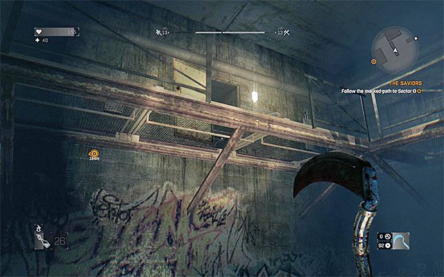 Balkonik, do którego musisz doskoczyć - 7 - Wybawcy (The Saviors) | Główne zadania - Slumsy | Solucja Dying Light - Dying Light - poradnik do gry