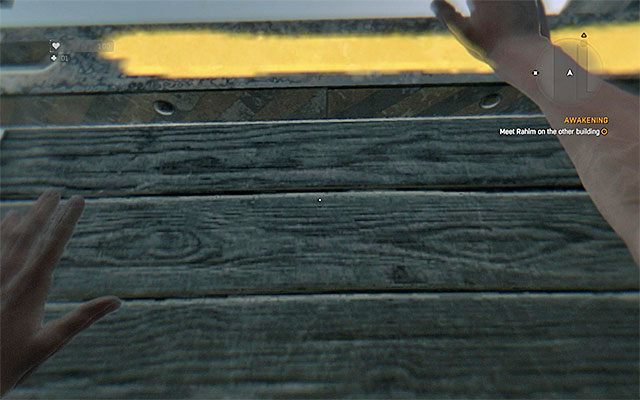 Musisz chwytać się interaktywnych krawędzi - 1 - Przebudzenie (Awakening) | Główne zadania - Slumsy | Solucja Dying Light - Dying Light - poradnik do gry