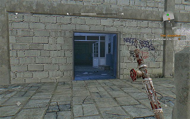 Wejście do Wieży - 2 - Pierwsze zadanie (First Assignment) | Główne zadania - Slumsy | Dying Light - Dying Light - poradnik do gry