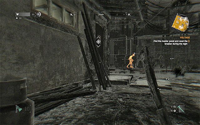 Wejście do budynku z głównym panelem - 4 - Napięcie (Voltage) | Poboczne zadania - Slumsy | Solucja Dying Light - Dying Light - poradnik do gry