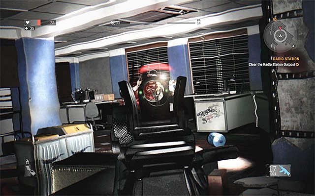 Używaj karabinu lub innej dobrej broni palnej - 1 - Rozgłośnia radiowa (Radio Station) | Poboczne zadania - Stare Miasto - Dying Light - poradnik do gry