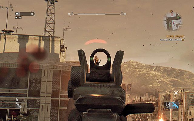 Ostrzelaj z dużej odległości wrogów okupujących dach biurowca - 2 - Posterunki (Office Outpost) | Poboczne zadania - Stare Miasto | Dying Light - Dying Light - poradnik do gry