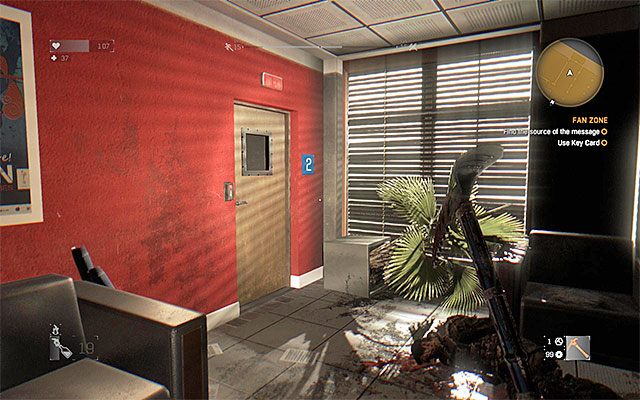 Drzwi, na których musisz użyć karty dostępu - 7 - Strefa kibica (Fan Zone) | Poboczne zadania - Stare Miasto | Dying Light - Dying Light - poradnik do gry