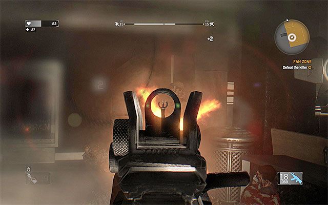 Zabij wroga w masce gazowej - 7 - Strefa kibica (Fan Zone) | Poboczne zadania - Stare Miasto | Dying Light - Dying Light - poradnik do gry