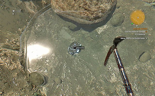 Przykładowy kawałek meteorytu - 8 - Beznogi pająk (Legless Spider) | Poboczne zadania - Stare Miasto - Dying Light - poradnik do gry