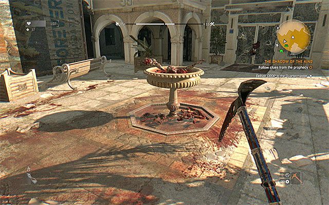 Pozostań w miejscu, w którym zakończyło się poboczne zadanie Wierzysz - 13 - Cień króla (The Shadow of the King) | Poboczne zadania - Stare Miasto - Dying Light - poradnik do gry