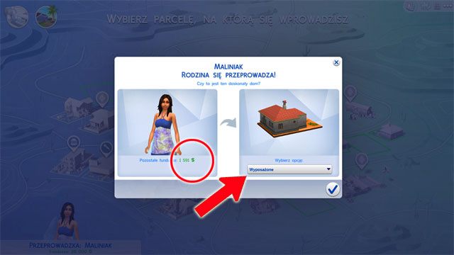 Po wybraniu domu możesz dokonać jeszcze jednego wyboru - Sims 4: Wprowadzenie rodziny, porady - Sims 4 - poradnik do gry